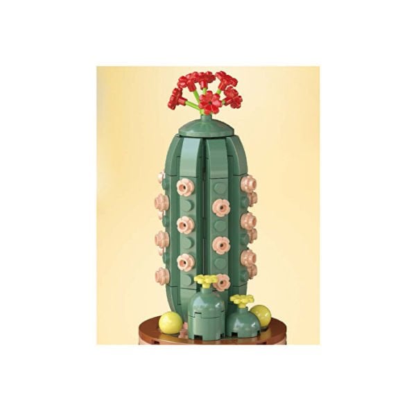 Blok Çiçek Kaktüs 192 Parça