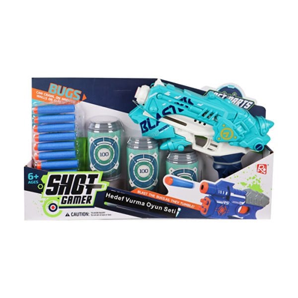 Üçlü Hedef Vurma Silah Seti 2