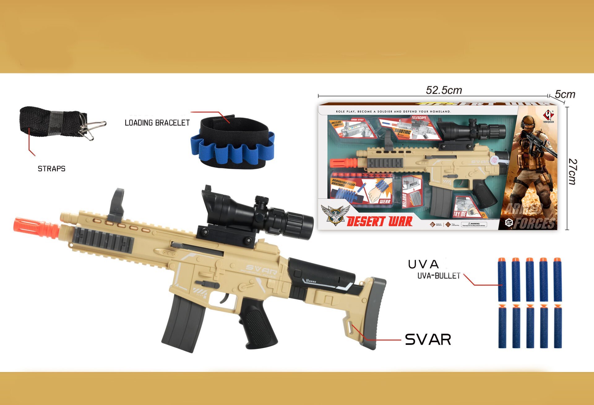 Dart Atan Makinalı Tüfek