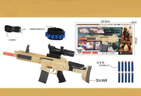 Dart Atan Makinalı Tüfek