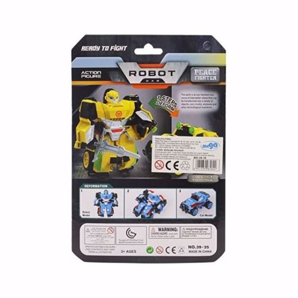 Robota Dönüşen Araba (3 Asorti)