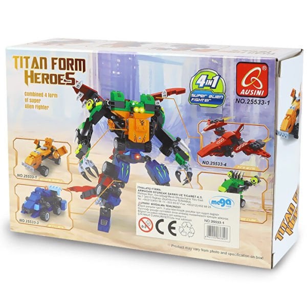 Titan Form Heroes Set 56 Parça