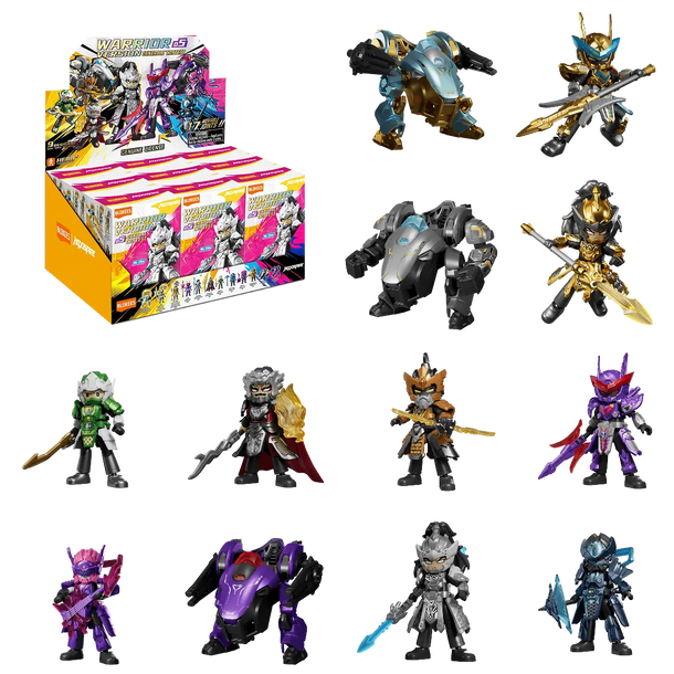 Blokees Herospire Warrior S5 Generals Contest Figür Yapım Seti Sürpriz Paket