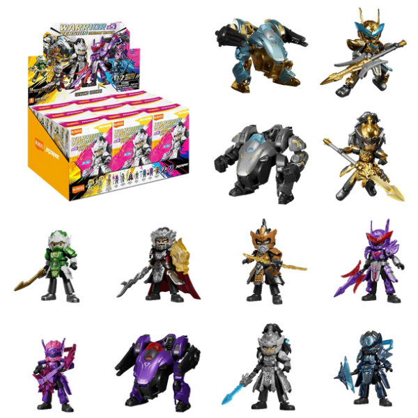Blokees Herospire Warrior S5 Generals Contest Figür Yapım Seti Sürpriz Paket