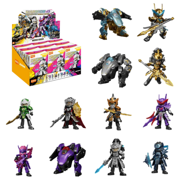 Blokees Herospire Warrior S5 Generals Contest Figür Yapım Seti Sürpriz Paket