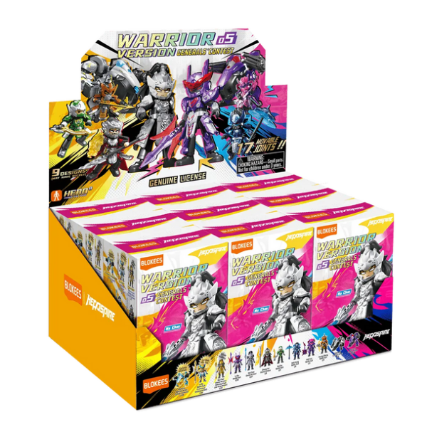 Blokees Herospire Warrior S5 Generals Contest Figür Yapım Seti Sürpriz Paket
