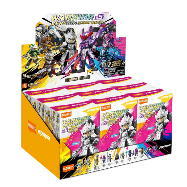 Blokees Herospire Warrior S5 Generals Contest Figür Yapım Seti Sürpriz Paket