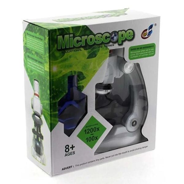 3 Mercekli Mikroskop