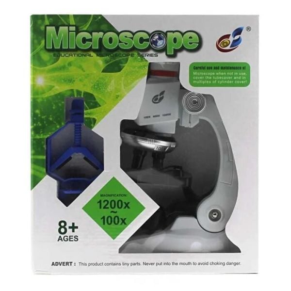 3 Mercekli Mikroskop