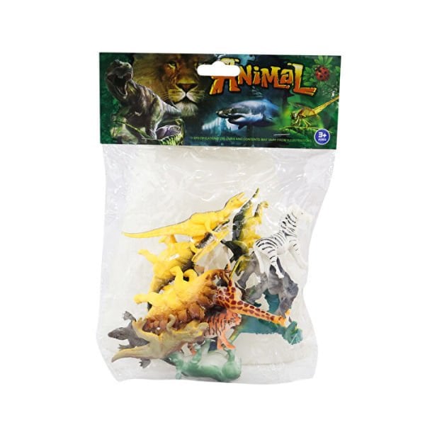 15 Parça Poşetli Vahşi Hayvan Seti