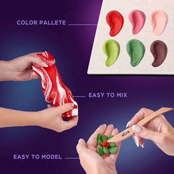 Succulents Passion 3D Duyusal Sanat Seti