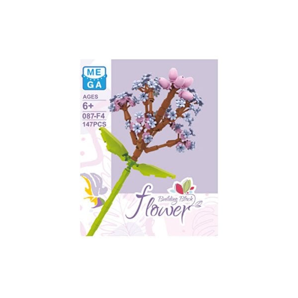 BLOCK FLOWER 147 PIECES (LILAC)