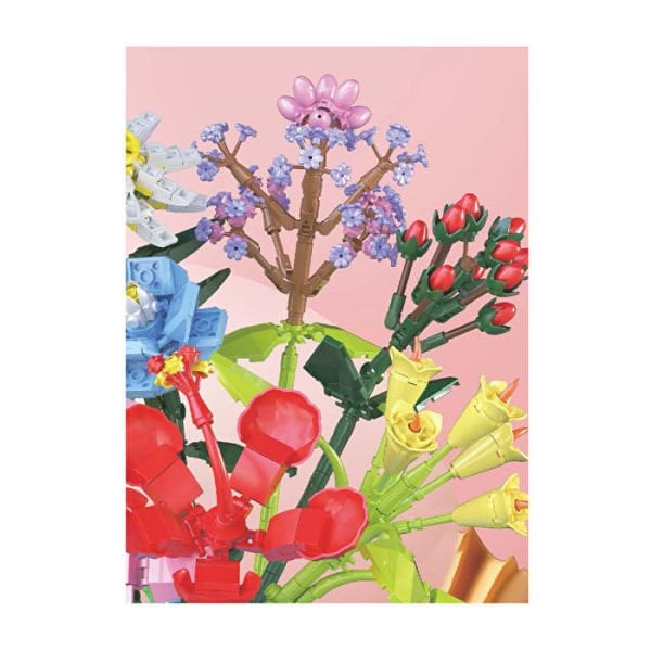 Blok 8li Vazolu Blok Çiçek 679 Parça