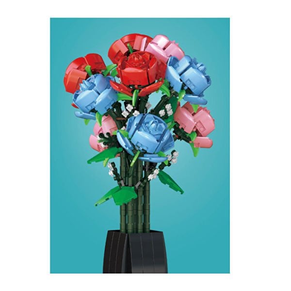 Blok Çiçek Güller 757 Parça