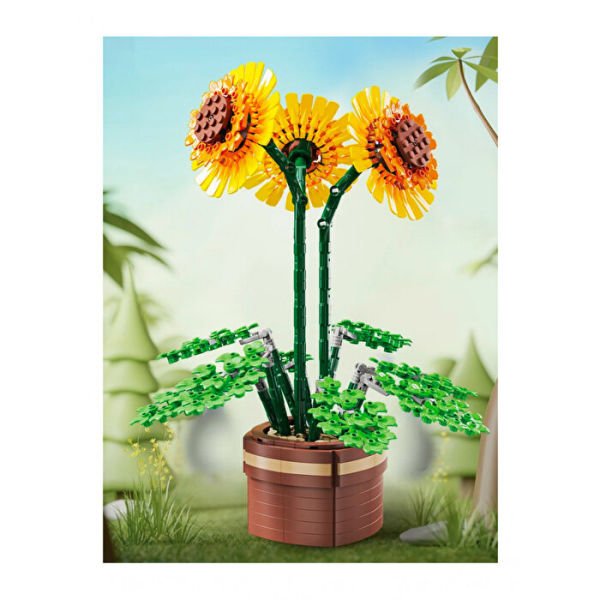 Blok Çiçek Ayçiçeği 731 Parça