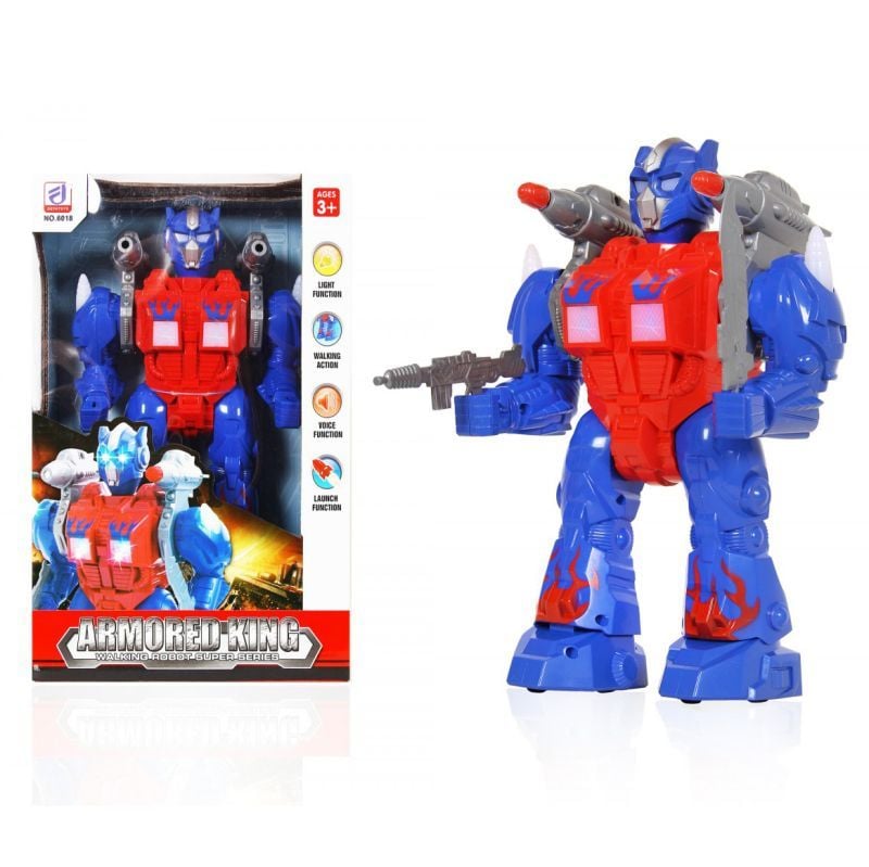 Armored King Sesli ve Işıklı Robot