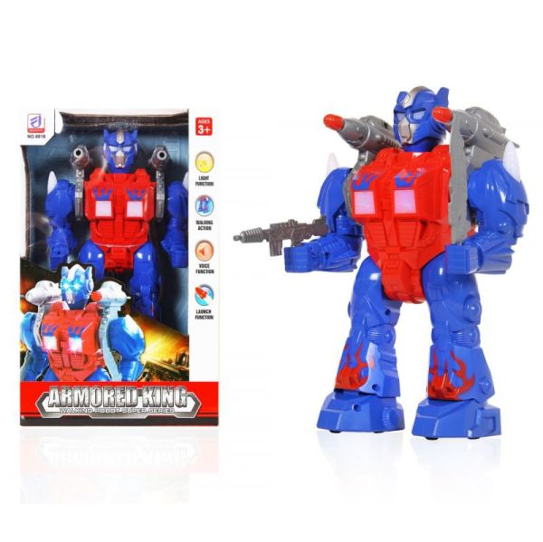 Armored King Sesli ve Işıklı Robot