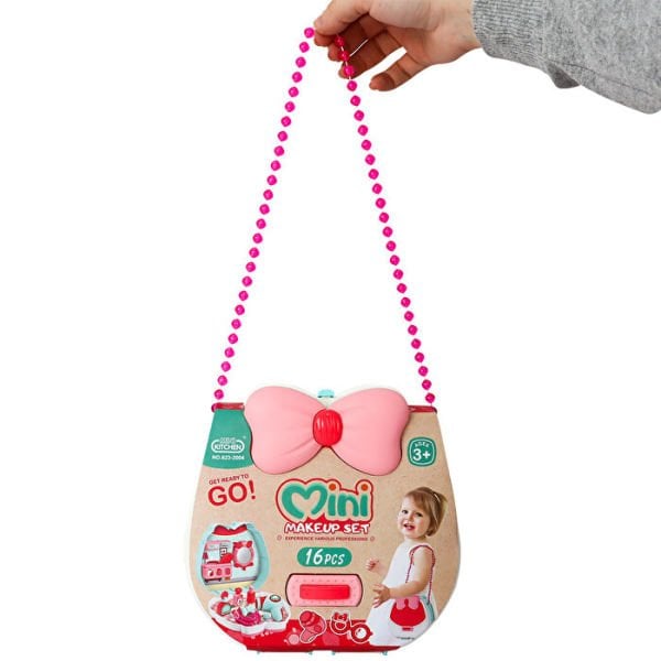 16 Parça Boncuk Askılı Çantalı Güzellik Seti