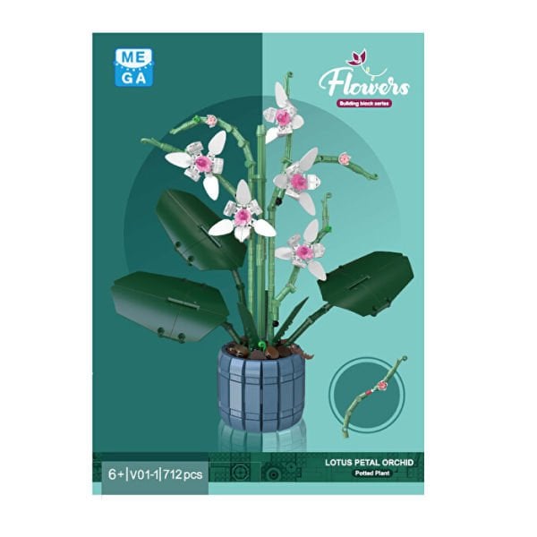Blok Çiçek Lotus 712 Parça