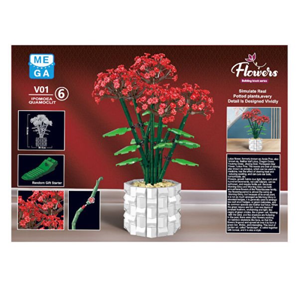 Blok Çiçek Selvi Asması 1127 Parça