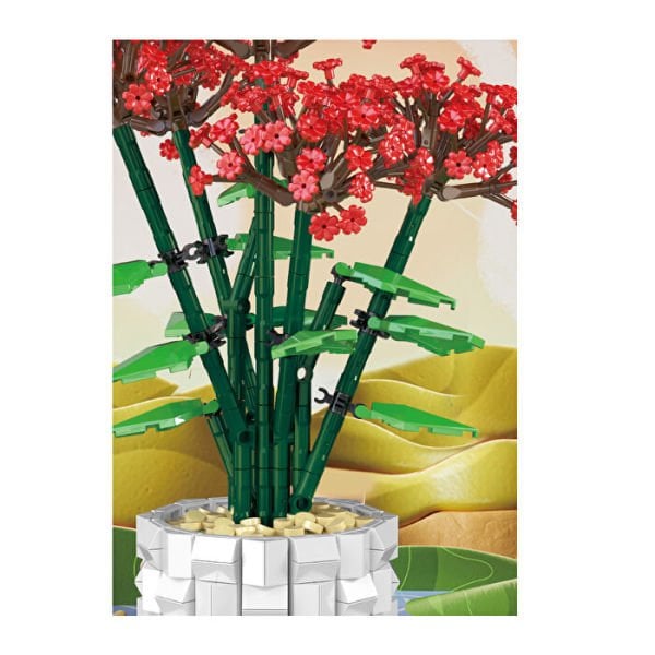 Blok Çiçek Selvi Asması 1127 Parça