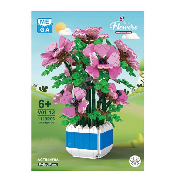 Blok Çiçek Şakayık 1113 Parça