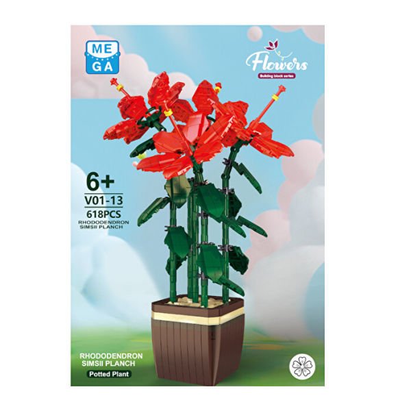 Blok Çiçek Orman Gülü 618 Parça