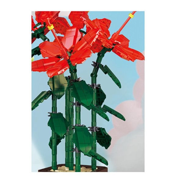 Blok Çiçek Orman Gülü 618 Parça