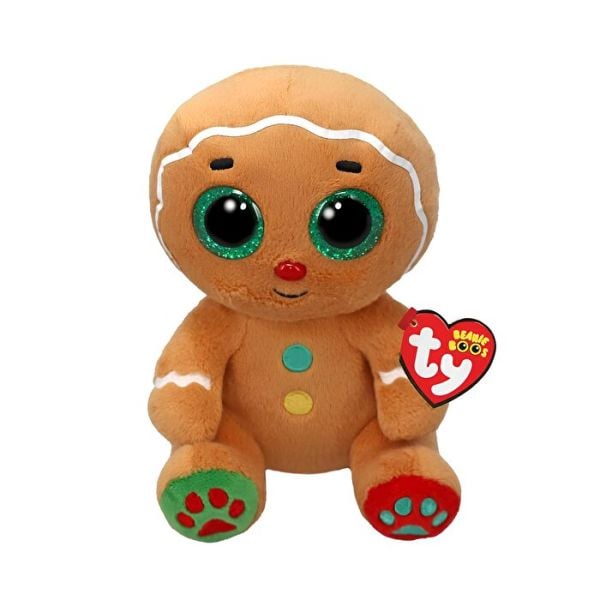 TY Beanie Boos Kahverengi Zencefilli Kurabiye Nutmeg Peluş 15 cm.