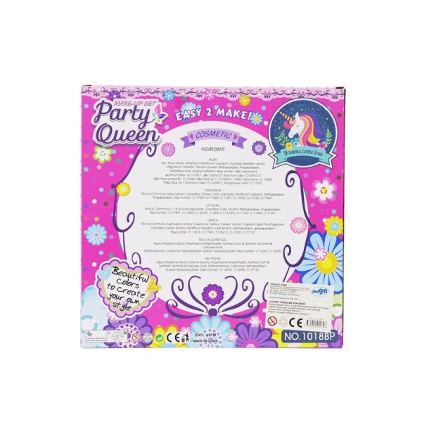 Kalp İki Katlı Makyaj Seti