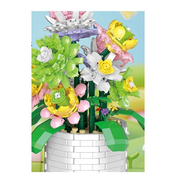 Blok Çiçek Sukulent 1043 Parça