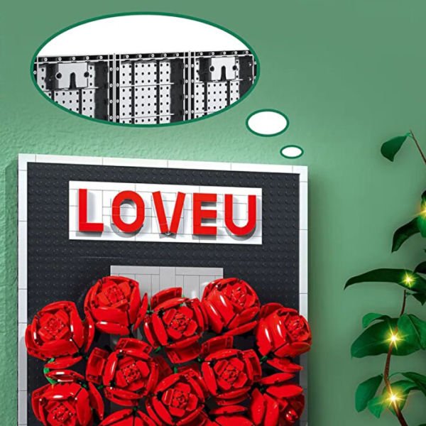 Love U Gül Fotoğraf Çerçevesi 799 Parça