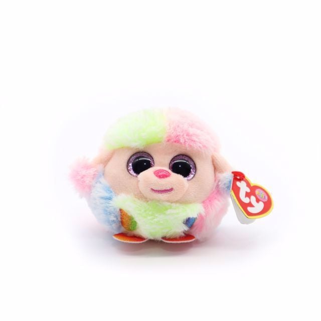 RAINBOW - POODLE POUF