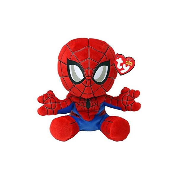 TY Beanie Babies Marvel Spider-Man Peluş 20 cm.
