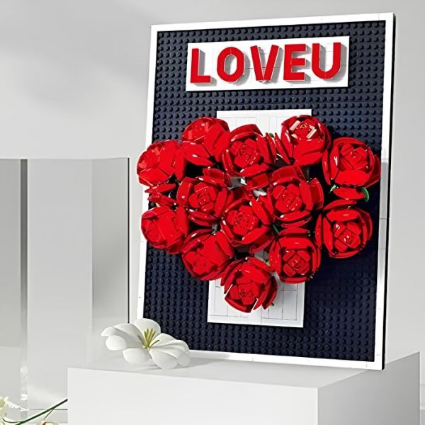 Love U Gül Fotoğraf Çerçevesi 799 Parça