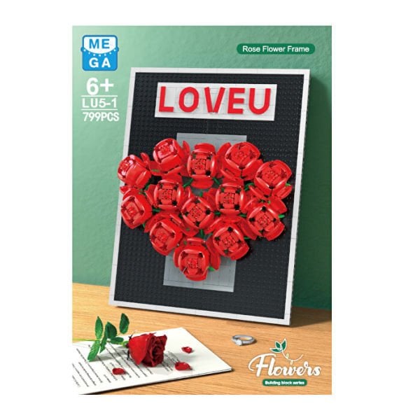 Love U Gül Fotoğraf Çerçevesi 799 Parça