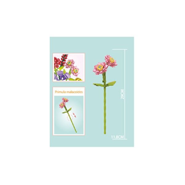 Blok Çiçek Çuha Çiçeği 103 Parça