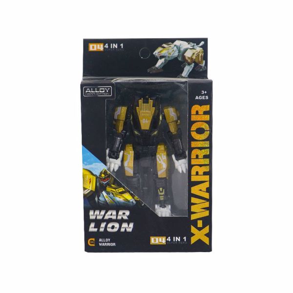 X- Warrior Transformer Seti (4 Asorti)