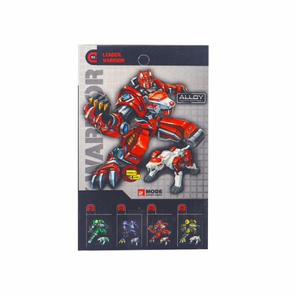 X- Warrior Transformer Seti (4 Asorti)