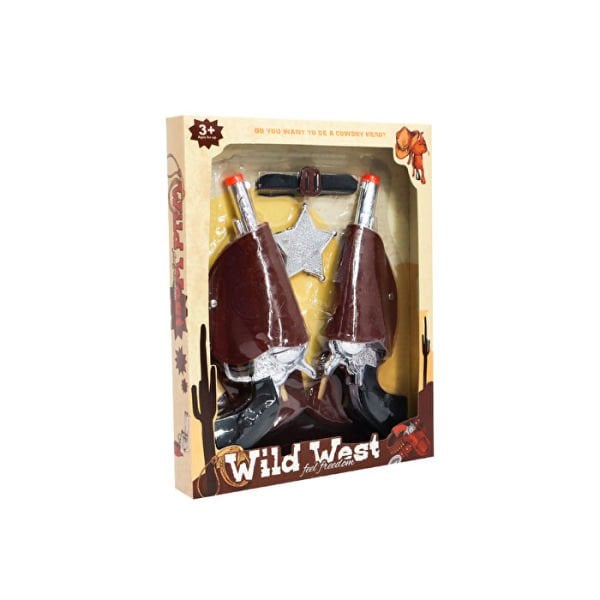 İkili Kovboy Tabanca Seti