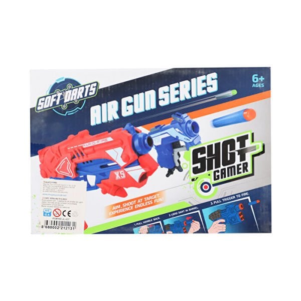 Soft Darts Hedef Vurma Silah Seti