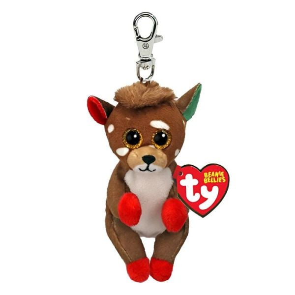 TY Beanie Bellies Ren Geyiği Juno Peluş Anahtarlık 12 cm.