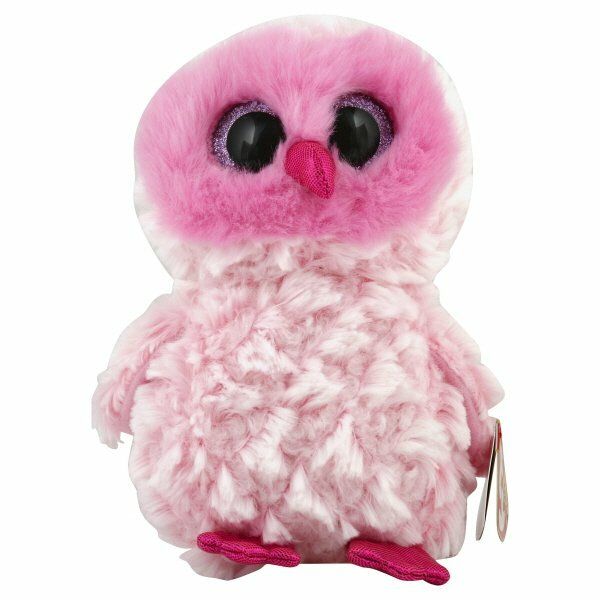 TY Beanie Boos Pembe Baykuş Twiggy Peluş 15 cm.