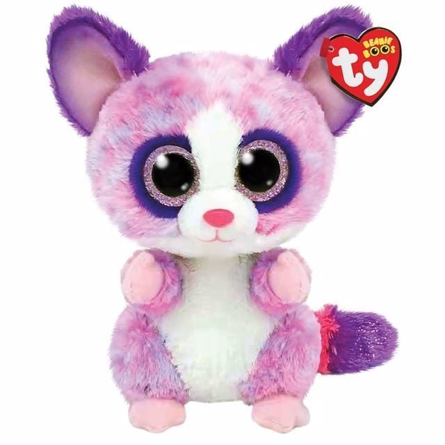 TY Beanie Boos Pembe Çalı Bebeği Becca Peluş 15 cm.