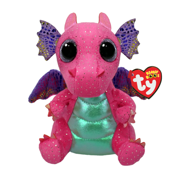 TY Beanie Boos Pembe Ejderha Spitfire Peluş 15 cm.