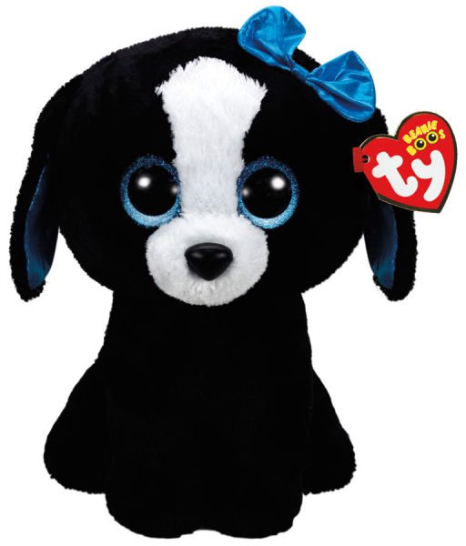 TY Beanie Boos Tracey Siyah Beyaz Köpek 40 cm.