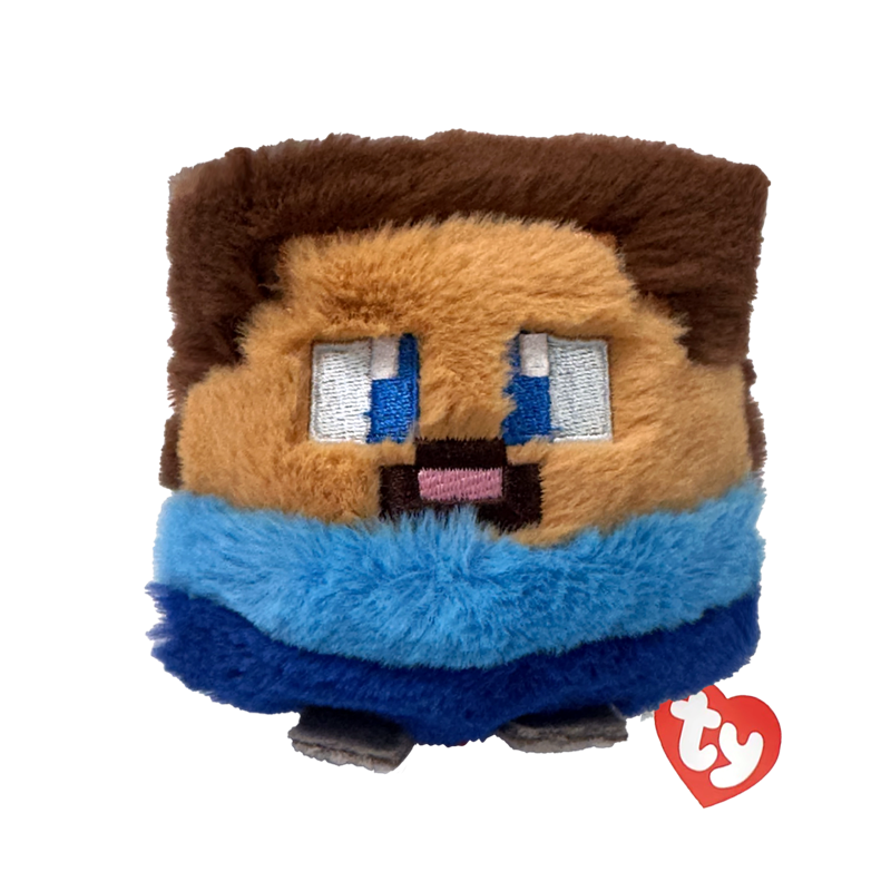 TY Beanie Bouncers Minecraft Steve 7 cm.
