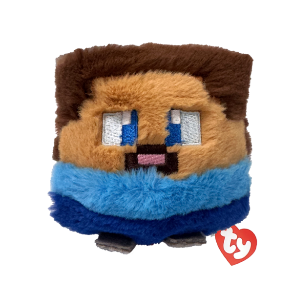 TY Beanie Bouncers Minecraft Steve 7 cm.