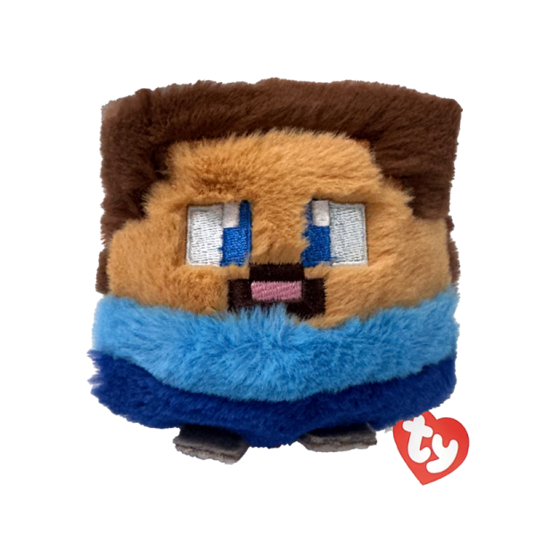 TY Beanie Bouncers Minecraft Steve 7 cm.