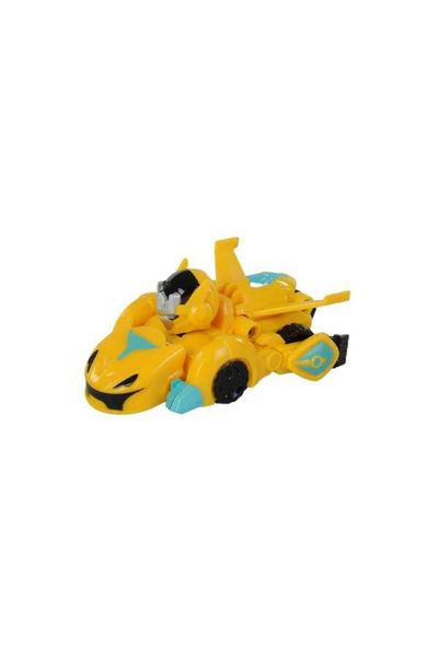 Fırlatmalı Robota Dönüşen Araba Seti